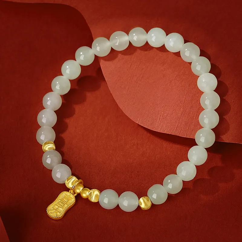 Gramda Bracelets White Jade Women's-2