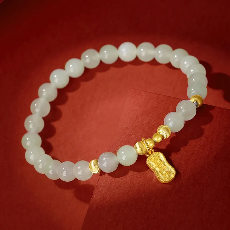 Gramda Bracelets White Jade Women's-3