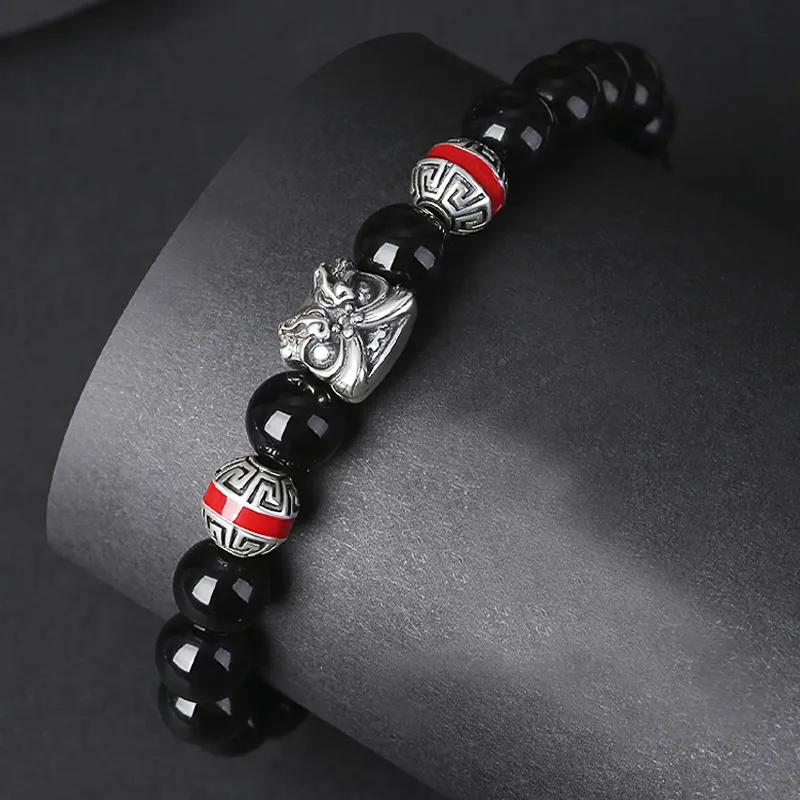 Gramda Obsidian Bracelets Men's-3