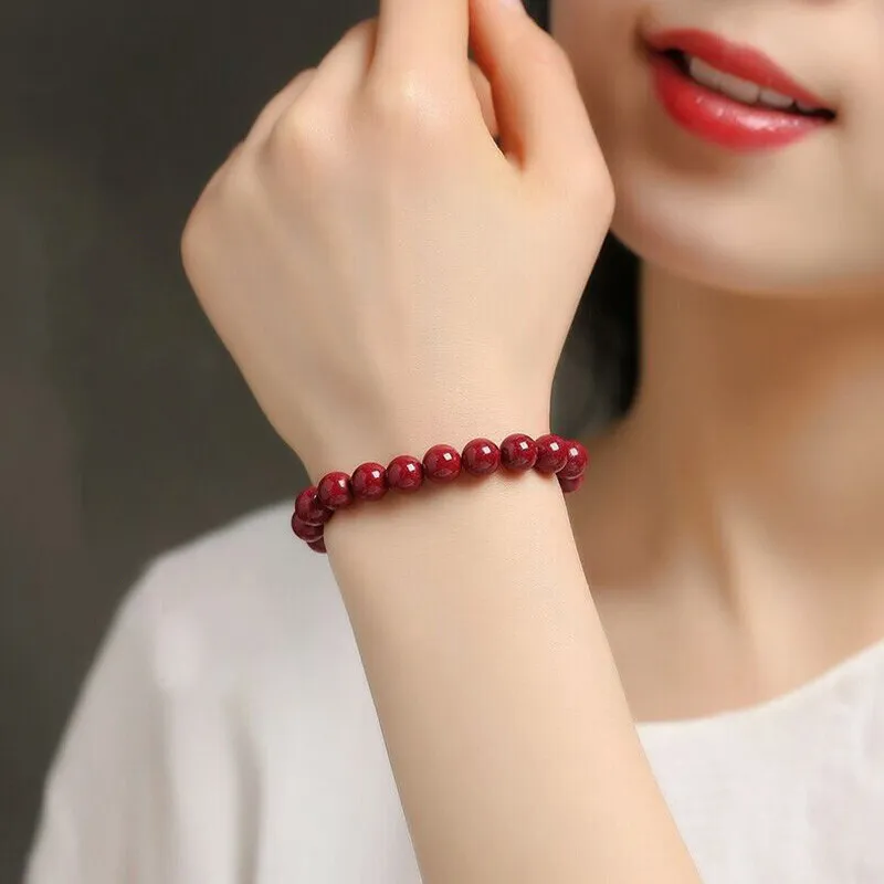 Gramda Cinnabar Jade Bracelets Women's-6
