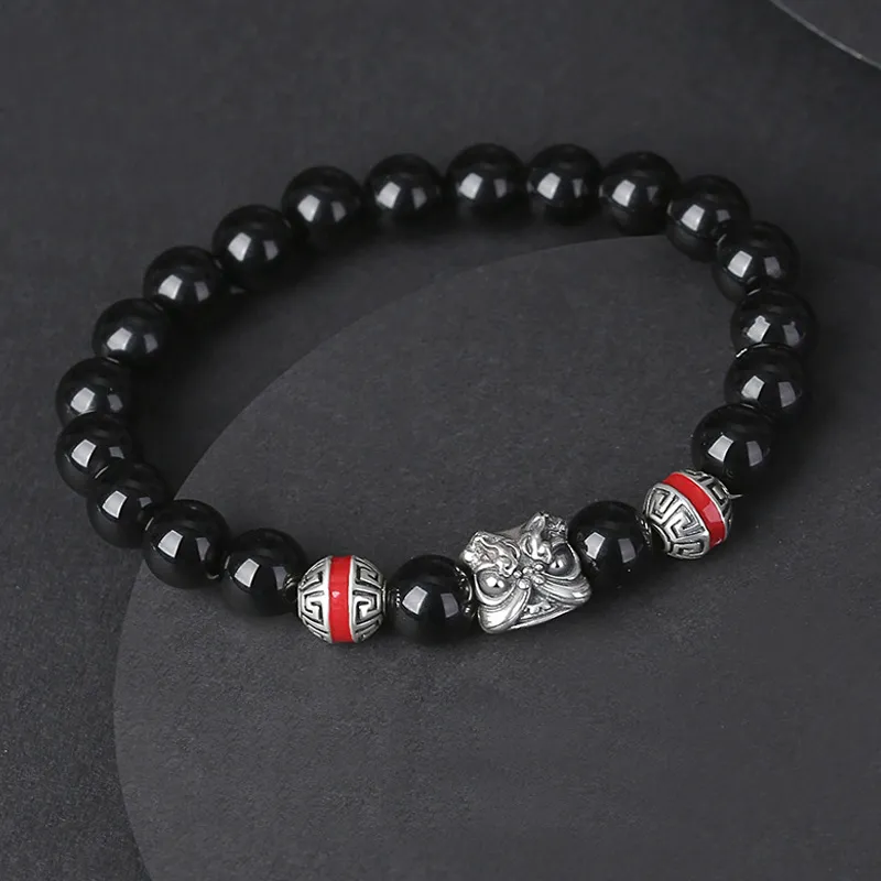 Gramda Obsidian Bracelets Men's-5