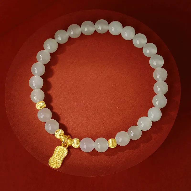 Gramda Bracelets White Jade Women's-4