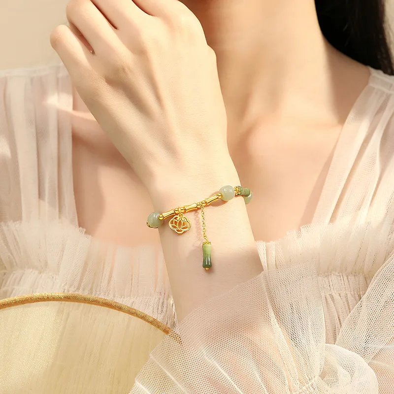Gramda Bracelets Green Jade Women's-1