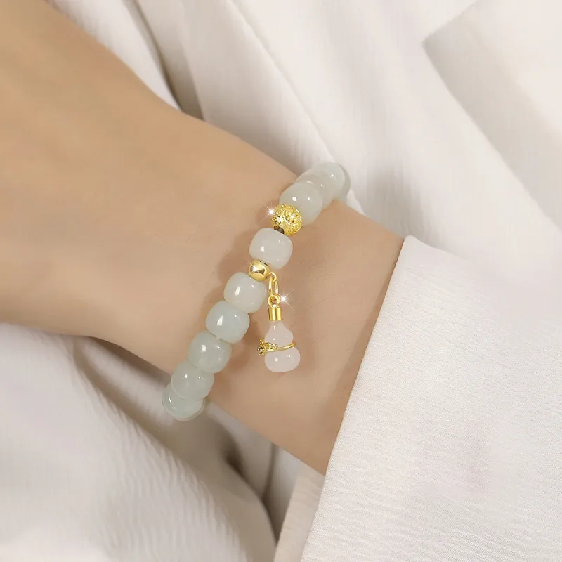 Gramda Hetian Jade Bracelets White Jade Women's-1