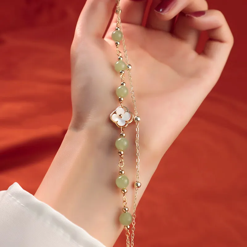 Gramda Bracelets Green Jade Women's-3