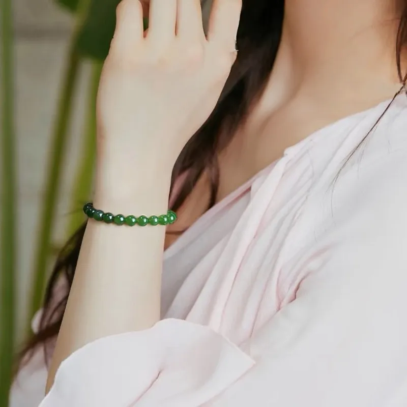 Gramda Hetian Jade Bracelets Jasper Women's-1