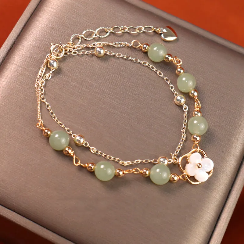 Gramda Bracelets Green Jade Women's-1