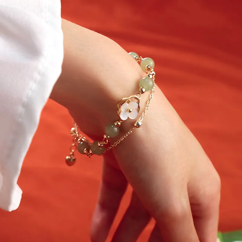 Gramda Bracelets Green Jade Women's-2