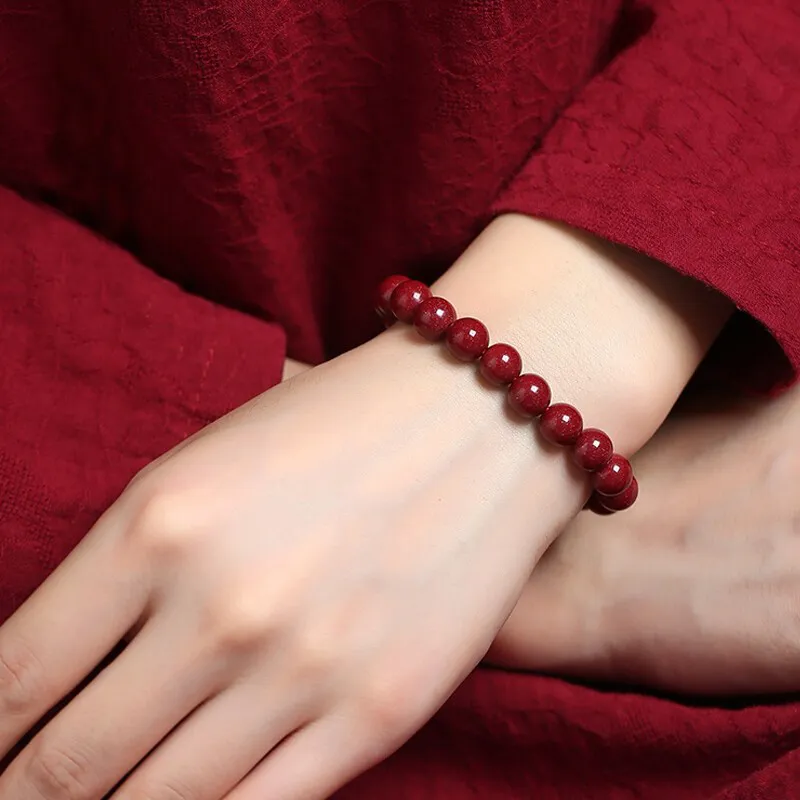 Gramda Cinnabar Jade Bracelets Women's-2