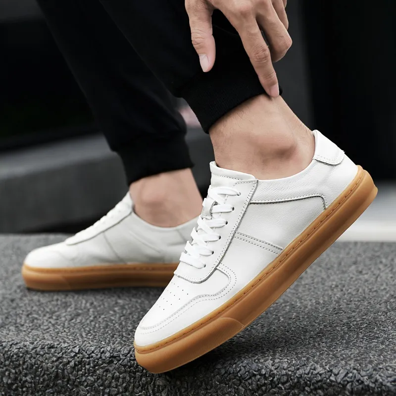 Extravagant Casual Shoes Men's White Brown-1