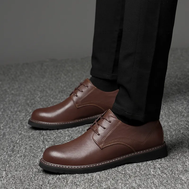 Extravagant Casual Shoes Men Brown-4