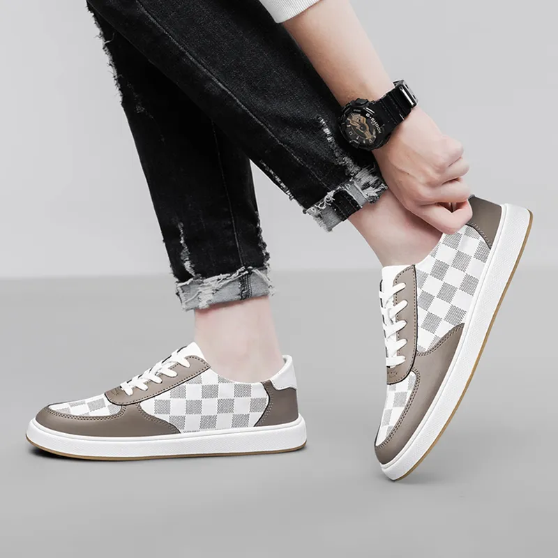 Extravagant Casual Shoes Men's White Brown-5