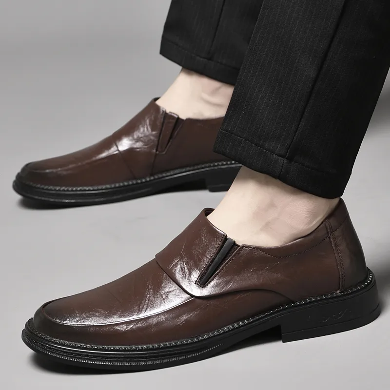 Extravagant Men's Casual Shoes Men Low Top Black Brown-10