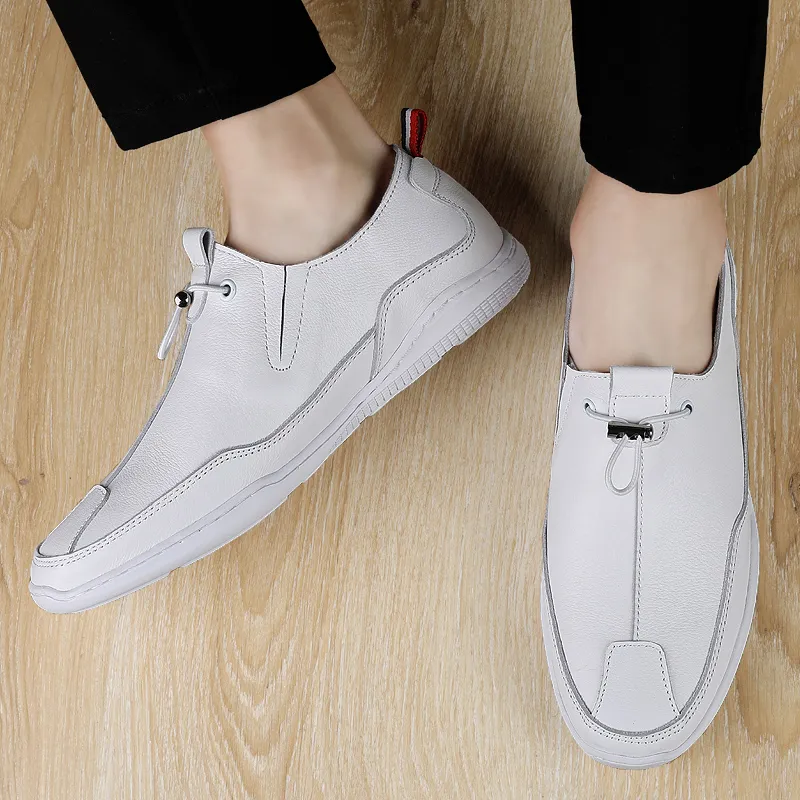 Extravagant Casual Shoes Men White-5