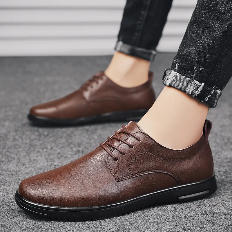 Extravagant Casual Shoes Men's Brown-4