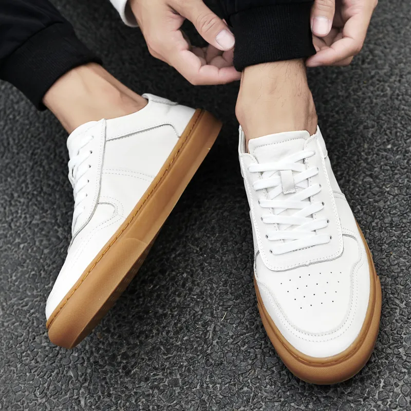 Extravagant Casual Shoes Men's White Brown-3