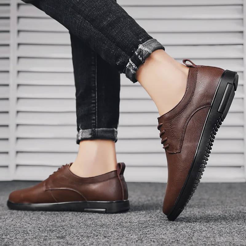 Extravagant Casual Shoes Men's Brown-3