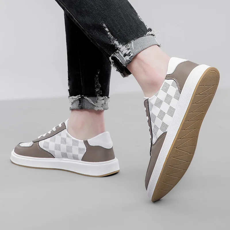 Extravagant Casual Shoes Men's White Brown-3
