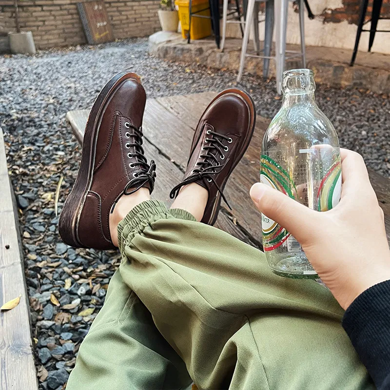 Extravagant Men's Casual Shoes Men's Red Brown-3