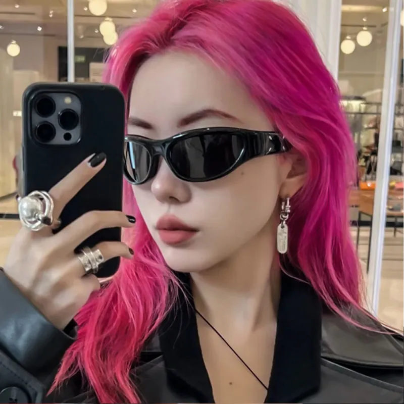 YALMY PC Oval Sunglasses Unisex-4