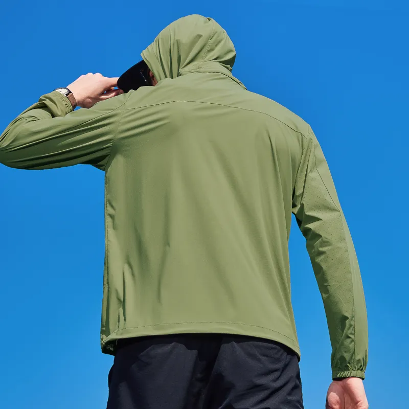 Jeep SS24 Super Light Breathable Windproof UV Protection Cooling Sun Protection Clothing Men's-8