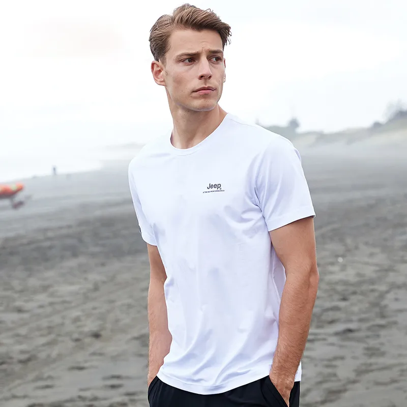 Jeep Short Sleeved T Shirts Men's-8