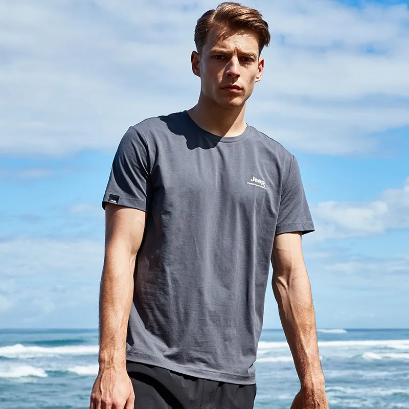 Jeep Short Sleeved T Shirts Men's-12