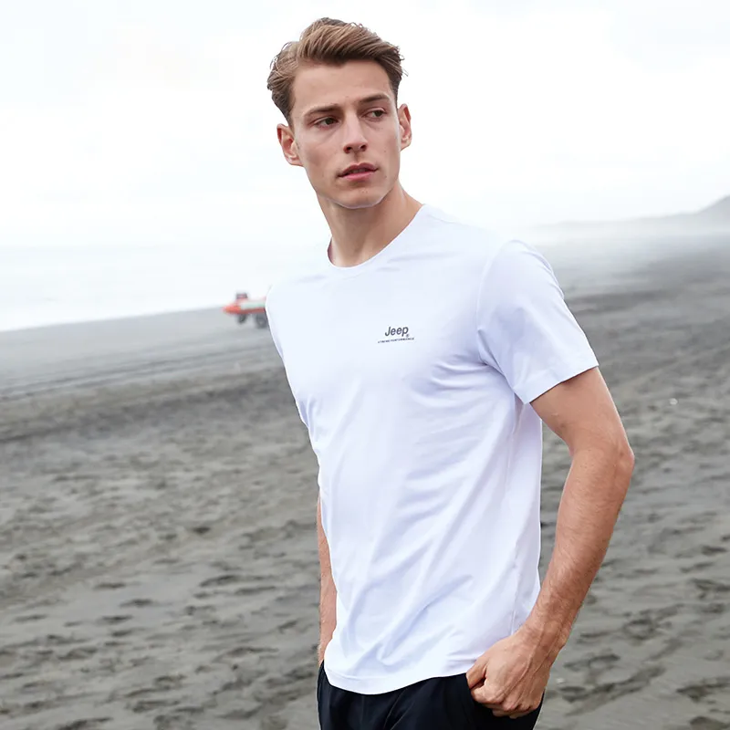 Jeep Short Sleeved T Shirts Men's-6