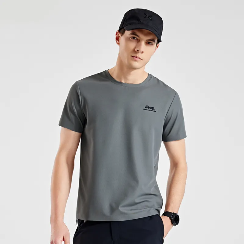 Jeep Set in Sleeve T Shirt Men's-9
