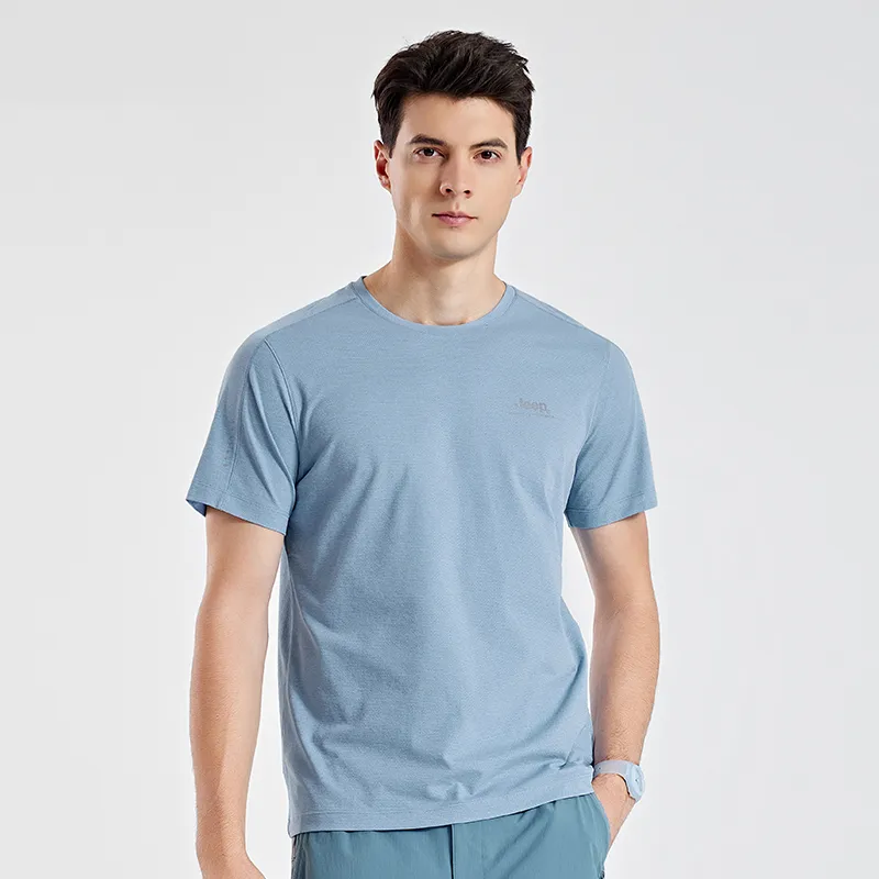 Jeep Set in Sleeve T Shirt Men's-8