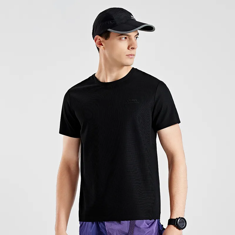 Jeep Set in Sleeve T Shirt Men's-3