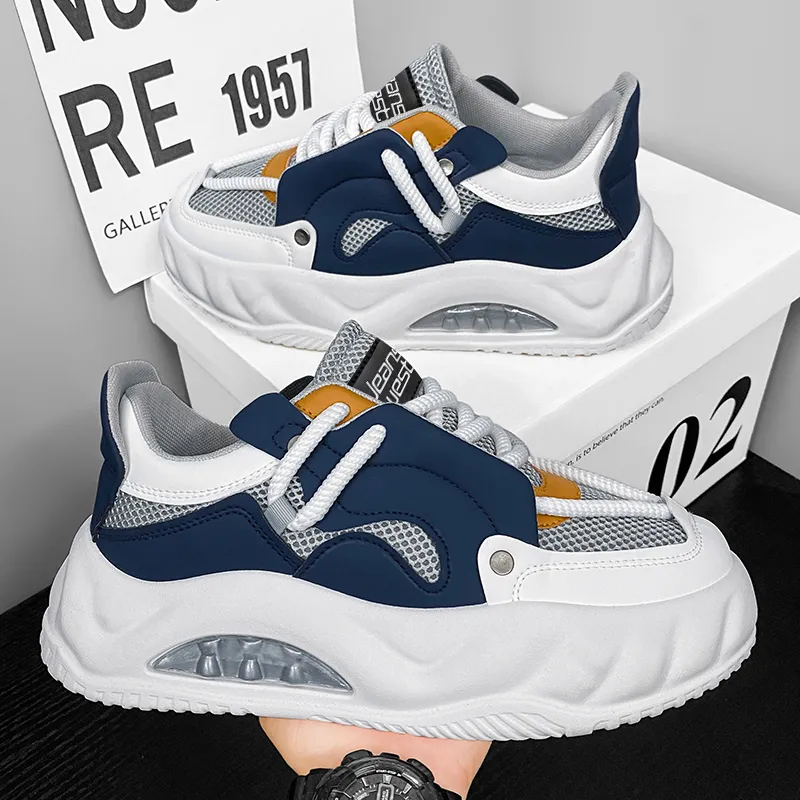 JEANSWEST Eye Of Charm Lightweight Sports Couple Vintage Cushioned Slip Resistant Abrasion Resistant Casual Shoes Men's-7