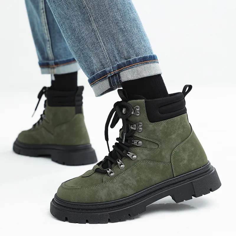 JEANSWEST Short Martin Boot Platform Men's-2