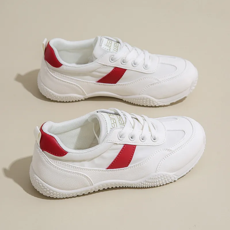 JEANSWEST German Army Trainers Classic Vintage T Trainers Low Top Casual Shoes Women's-5