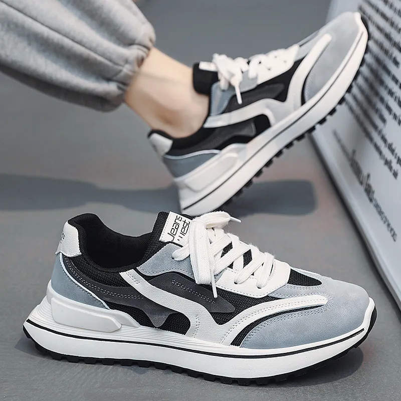 JEANSWEST Anti Slip And Wear Resistant Height Increasing Low Top Casual Shoes Unisex-11