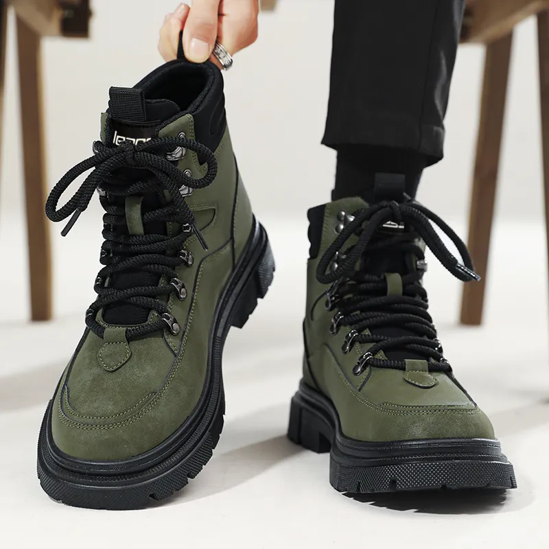 JEANSWEST Short Martin Boot Platform Men's-3