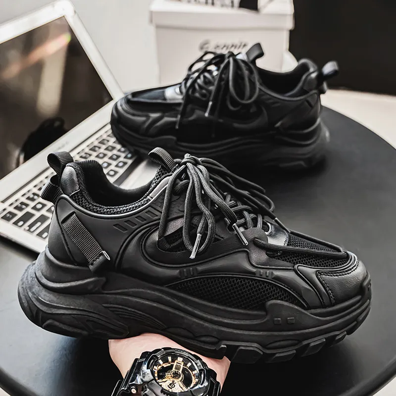 JEANSWEST Heavy Function Urban Techwear Trendy Versatile Casual Trendy Brand Low Top Unisex Campus Couple Shoes Men's-6