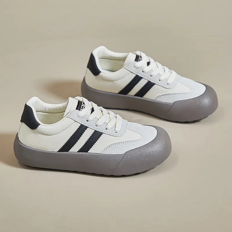 JEANSWEST Fashion Trend Design German Army Trainers Cortez Low Top Casual Shoes-2