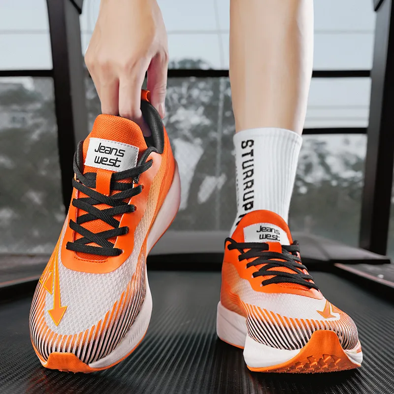 Jean West A006 3.0 Cushioning Rebound Wear-Resistant Breathable Slip-Resistant Running Shoes Unisex-6