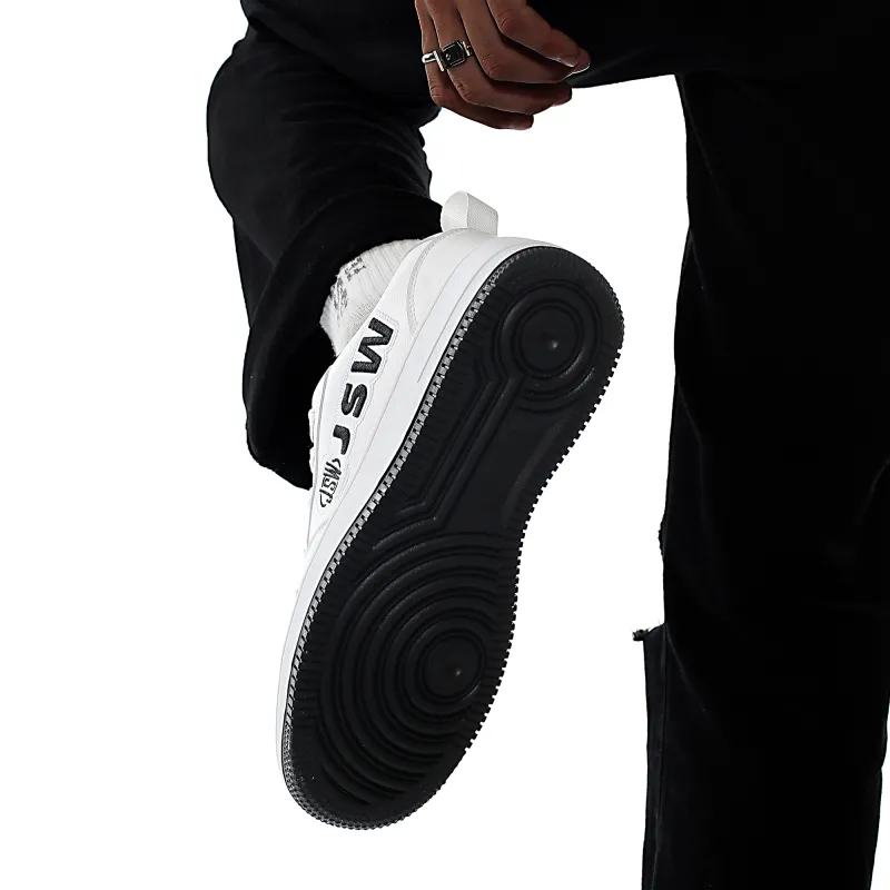 JEANSWEST Anti Slip And Wear Resistant Height Increasing Low Top Skateboard Shoes Unisex-2