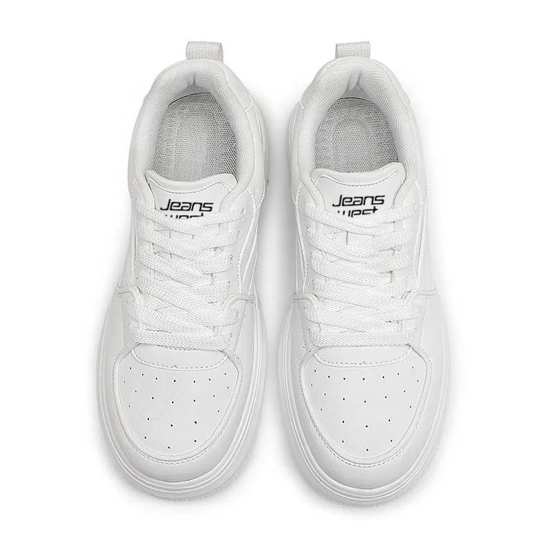 JEANSWEST Cushioning Wear-Resistant Low-Top Round Tip Lace-Up Platform Niche Individual Trendy Skateboard Shoes Men's-5