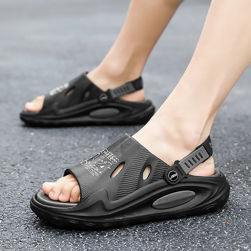 JEANSWEST Cloud Like Soft Beach Sandals Men's-13