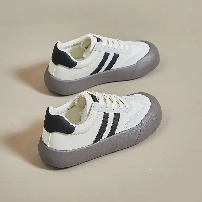 JEANSWEST Fashion Trend Design German Army Trainers Cortez Low Top Casual Shoes-3