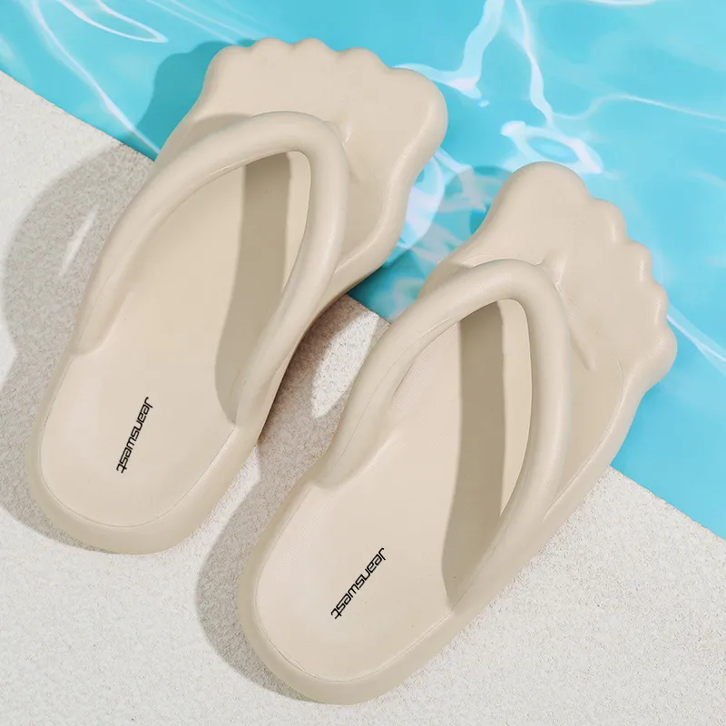 JEANSWEST Slip Resistant Flip Flops Men's-7