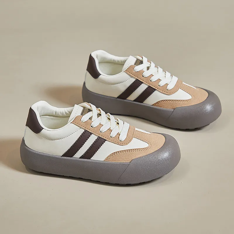 JEANSWEST Fashion Trend Design German Army Trainers Cortez Low Top Casual Shoes-6
