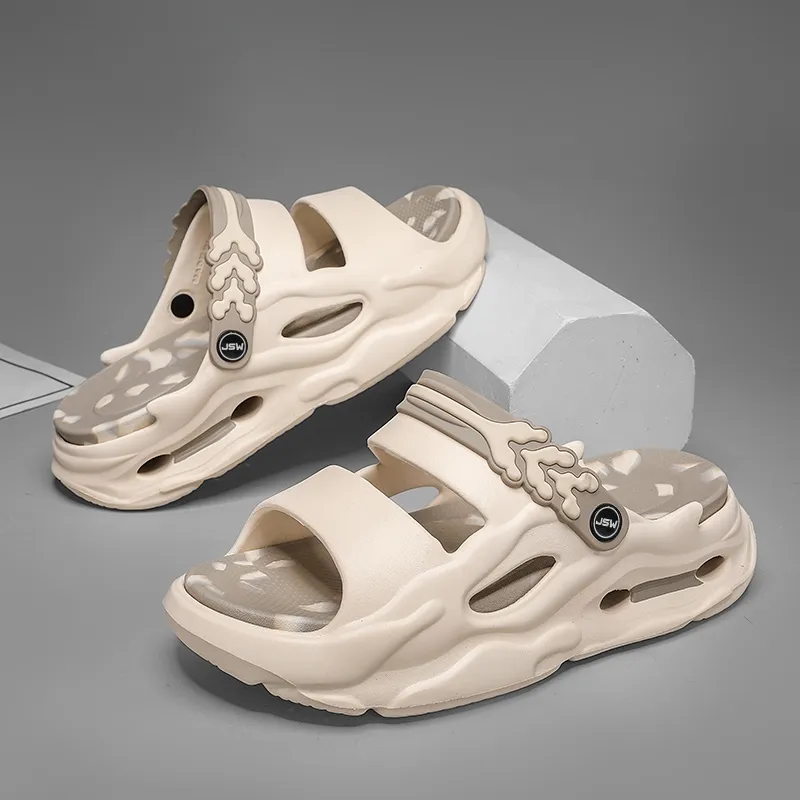 JEANSWEST Comfortable Abrasion Resistant Sports Comfortable Beach Sandals Men's-11