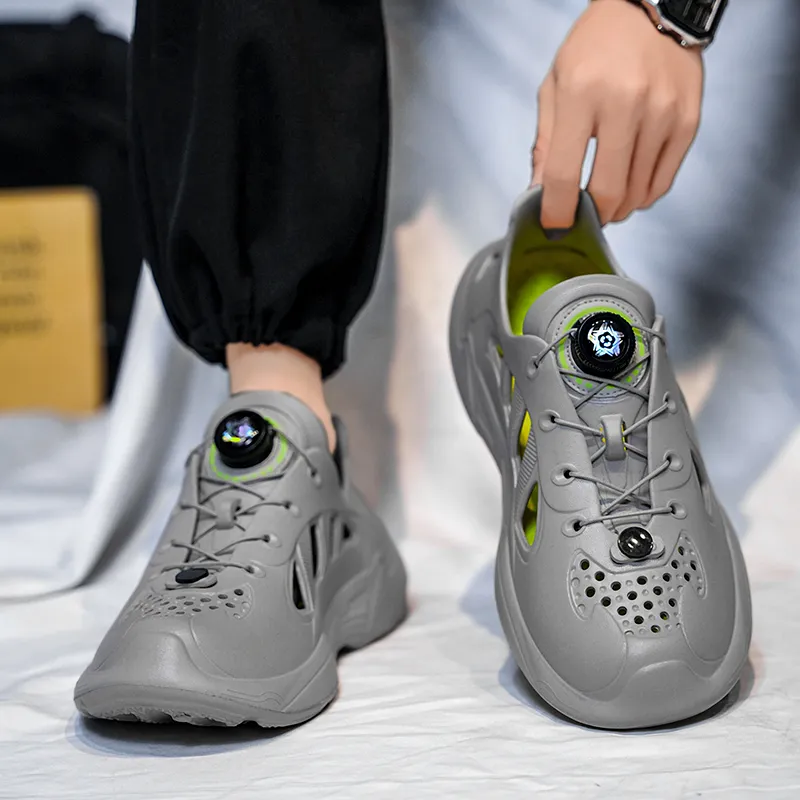 JEANSWEST Squashy And Bouncy Feeling Cut Out Fashion Minimalist Style, Dual Purpose For Outdoor And Home Use Clogs-17