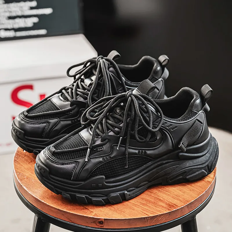 JEANSWEST Heavy Function Urban Techwear Trendy Versatile Casual Trendy Brand Low Top Unisex Campus Couple Shoes Men's-5