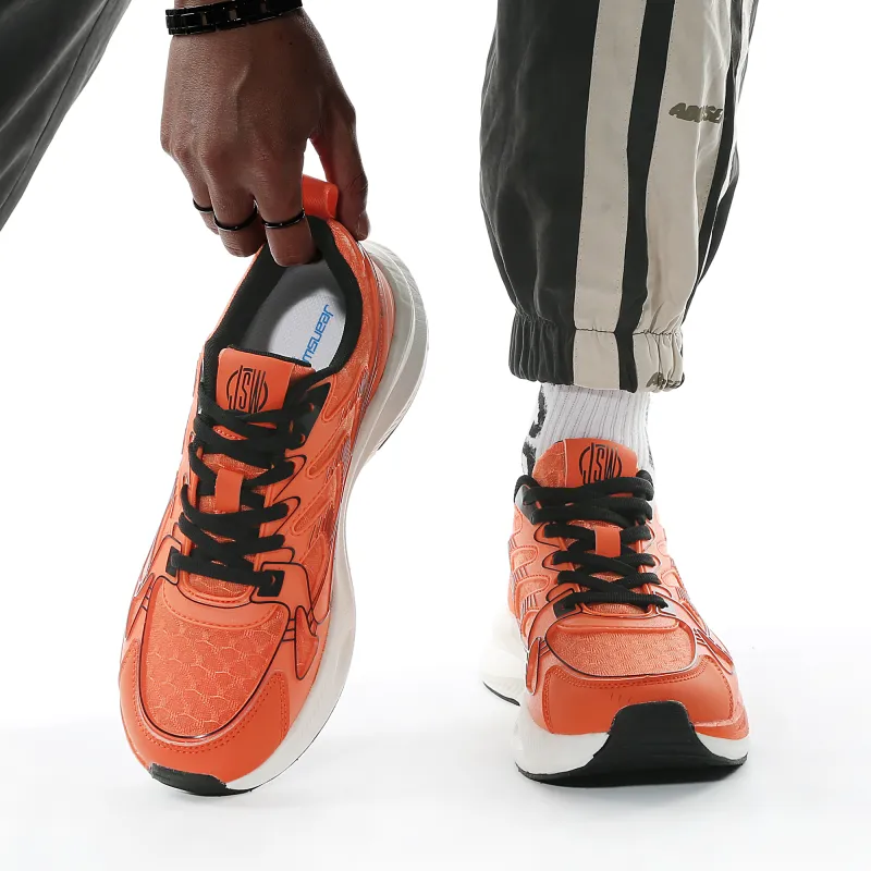 JEANSWEST Cushioning Slip Resistant Breathable Lightweight Rebound Low Top Running Shoes Unisex-3