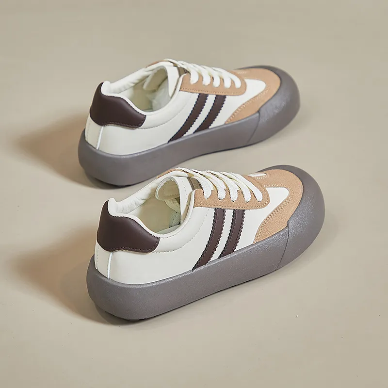 JEANSWEST Fashion Trend Design German Army Trainers Cortez Low Top Casual Shoes-7